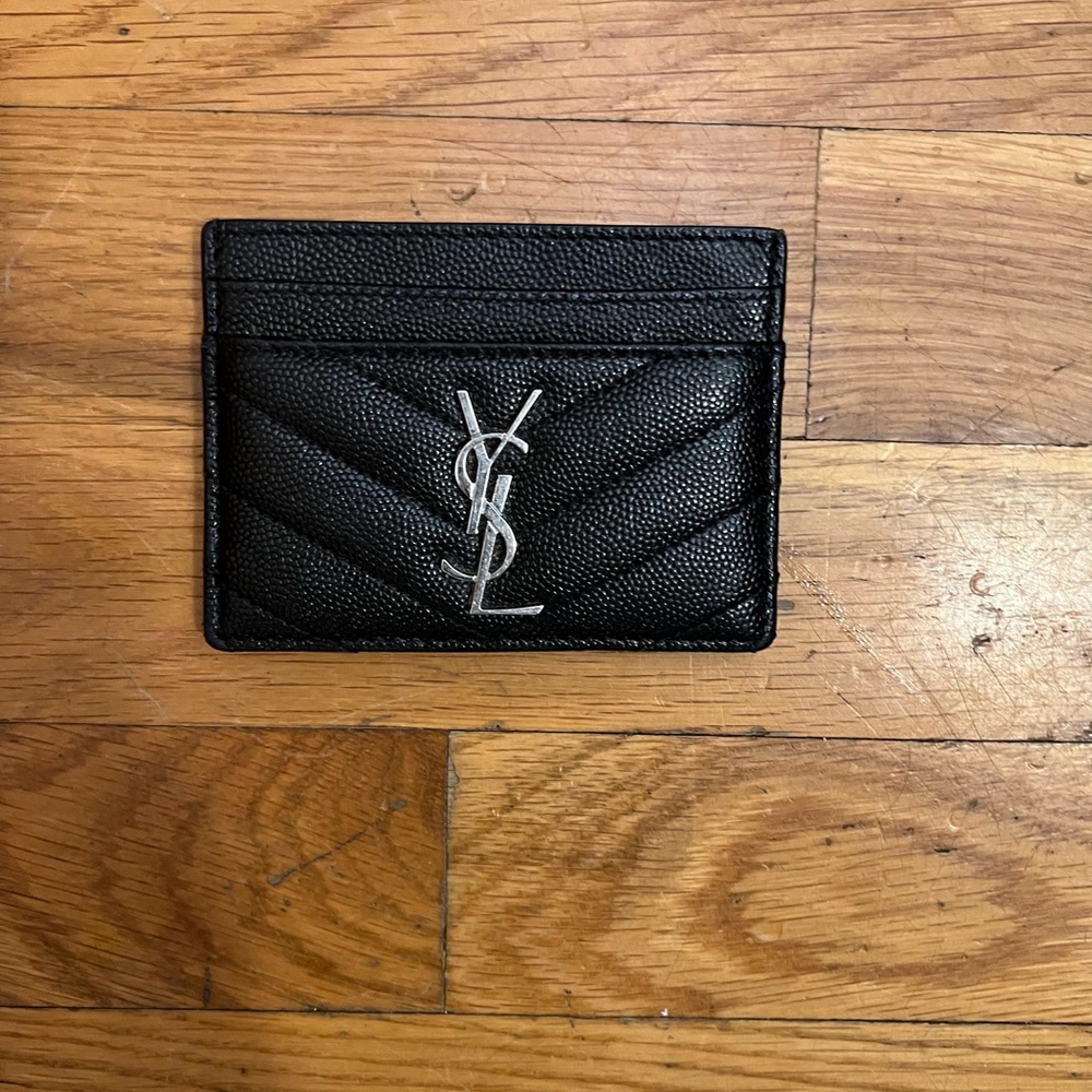 YSL card wallet